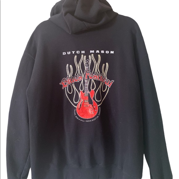 Gildan Other - Dutch Mason Blues Festival zip up hoodie